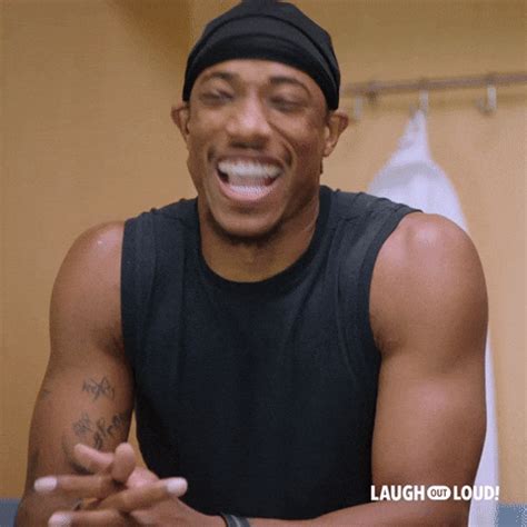 kevin hart laughing GIF by BET Awards .